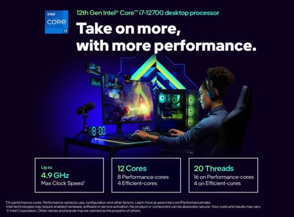 Intel Core i7 12700 12 Cores 4.90 GHz 25 MB Cache - Image 4